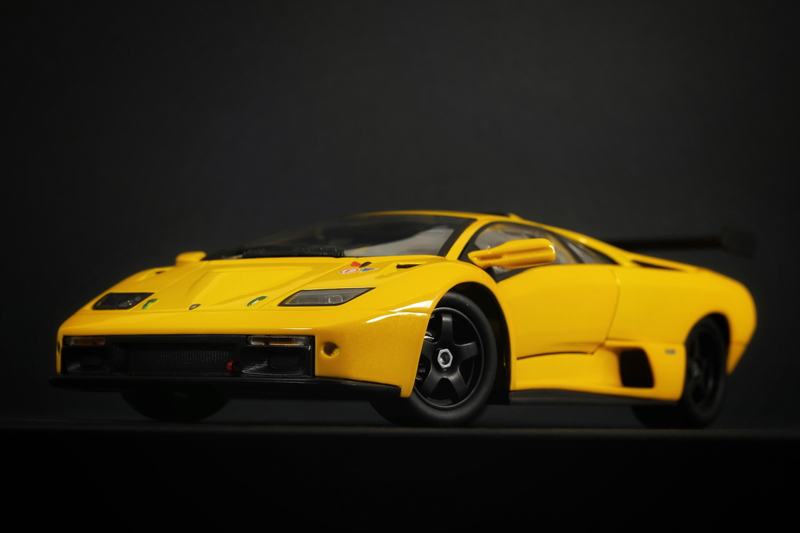 Illustration for article titled Lamborghini Diablo GTR in 1:18 scale by Hot Wheels
